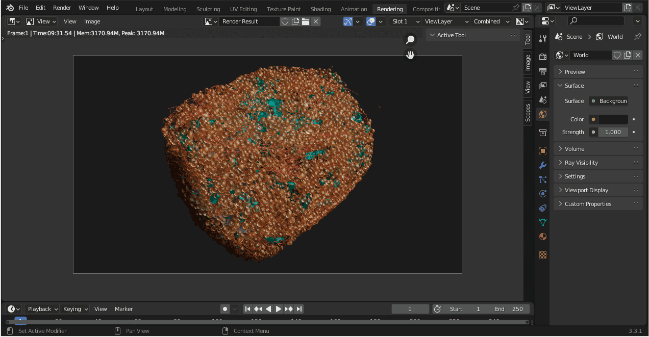 This rendering was generated based on data from the following publication: Andreas MÃ¼ller, Deborah Schmidt, C. Shan Xu, Song Pang, Joyson Verner D'Costa, Susanne Kretschmar, Carla MÃ¼nster, Thomas Kurth, Florian Jug, Martin Weigert, Harald F. Hess, Michele Solimena; 3D FIB-SEM reconstruction of microtubule-organelle interaction in whole primary mouse Î² cells. J Cell Biol 1 February 2021; 220 (2): e202010039. doi: https://doi.org/10.1083/jcb.202010039