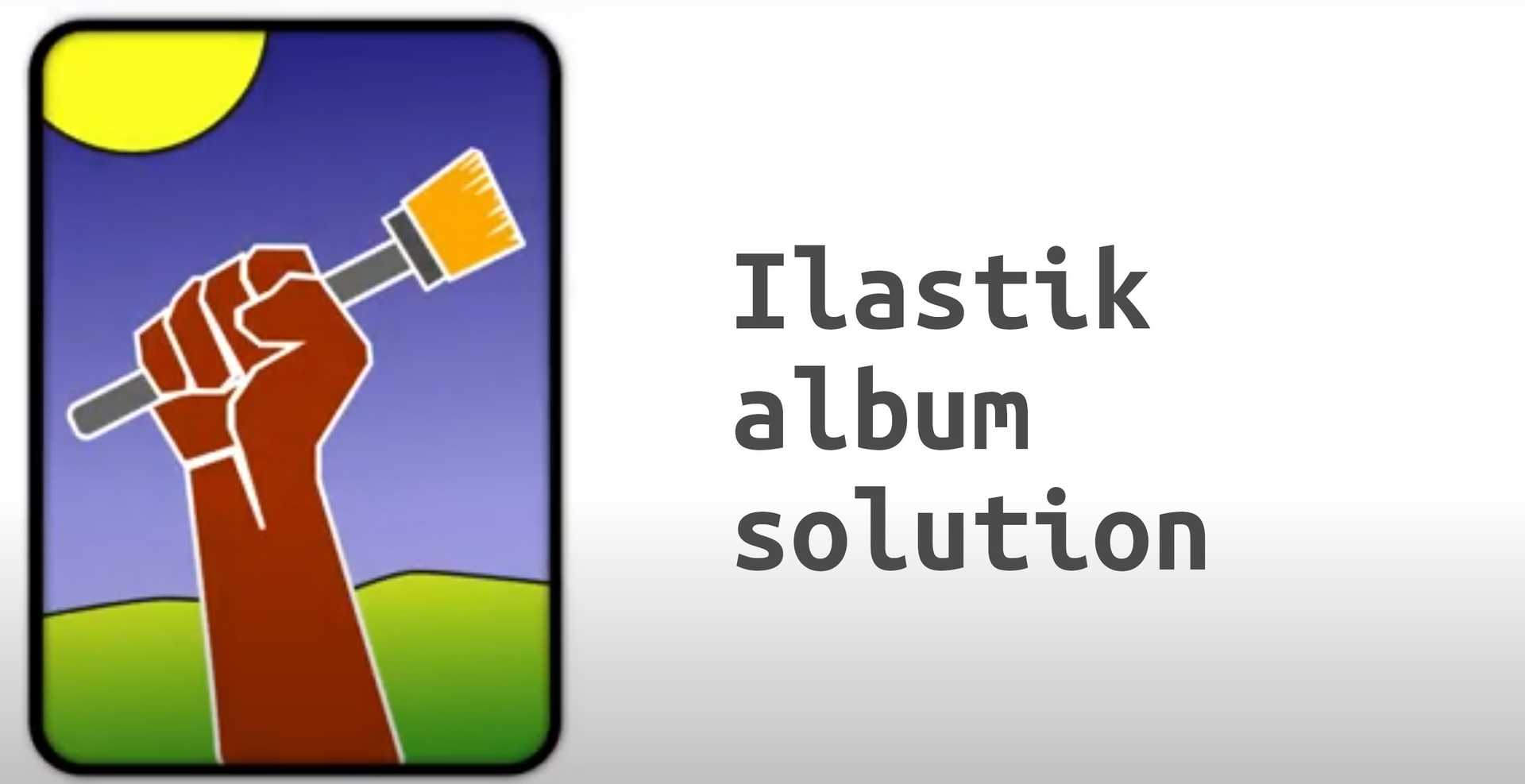 Logo of the ilastik suite.